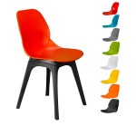 صندلی کندو کد K520 چهارپایه پلاستیکی|
